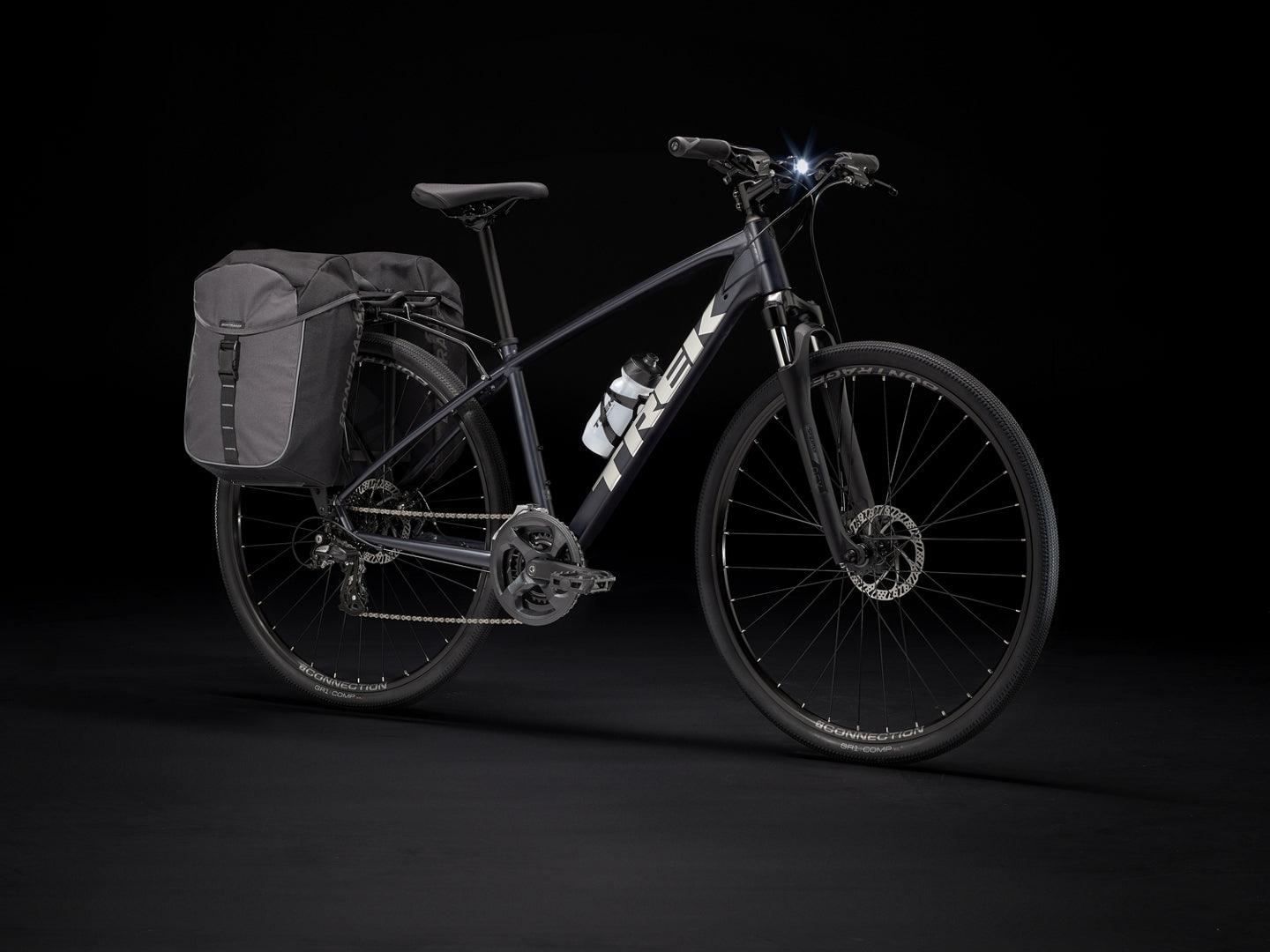 Trek Dual Sport 1 Gen 4 (Satin Deep Dark Blue) | Cycling Gears Hub