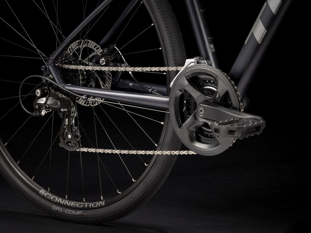 Trek Dual Sport 1 Gen 4 (Satin Deep Dark Blue) | Cycling Gears Hub