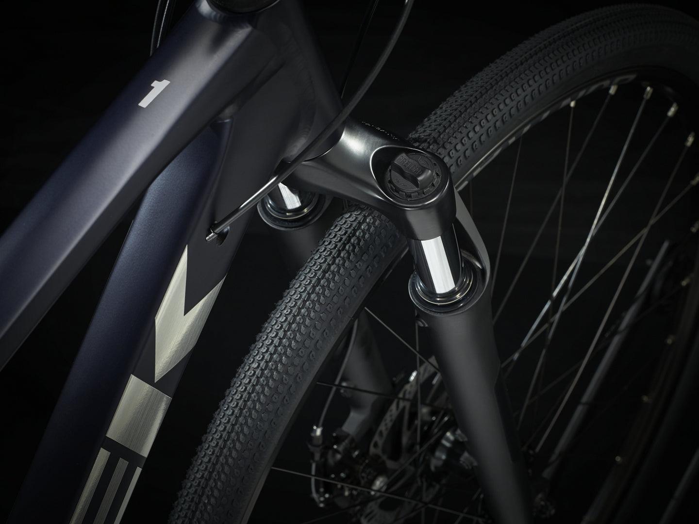 Trek Dual Sport 1 Gen 4 (Satin Deep Dark Blue) | Cycling Gears Hub