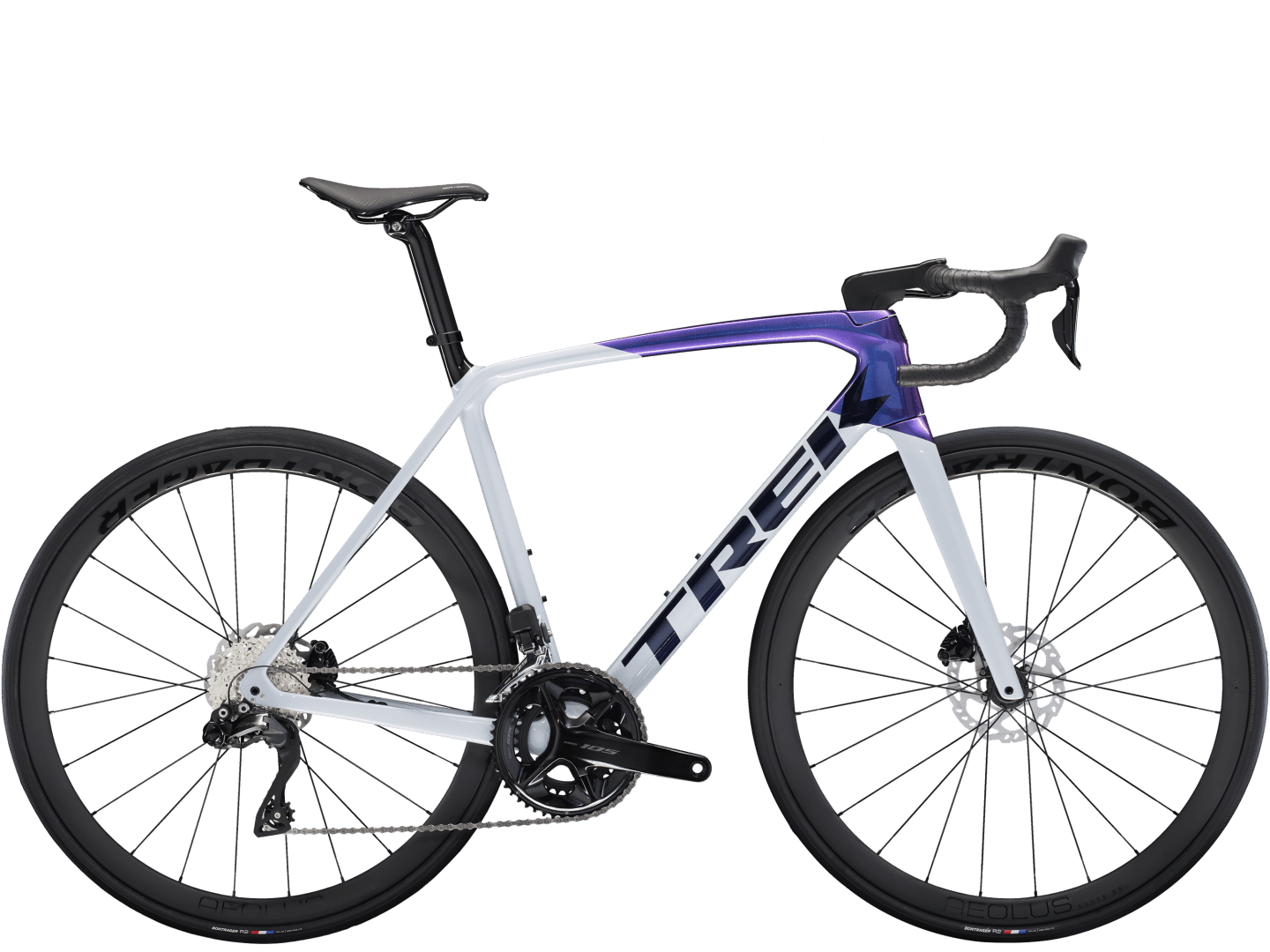 Trek Emonda SL 6 (Plasma Pearl Grey/Purple Flip) | Cycling Gears Hub