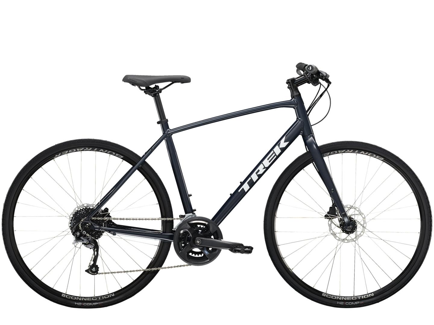 Trek FX 2 Disc (Satin Nautical Navy) | Cycling Gears Hub