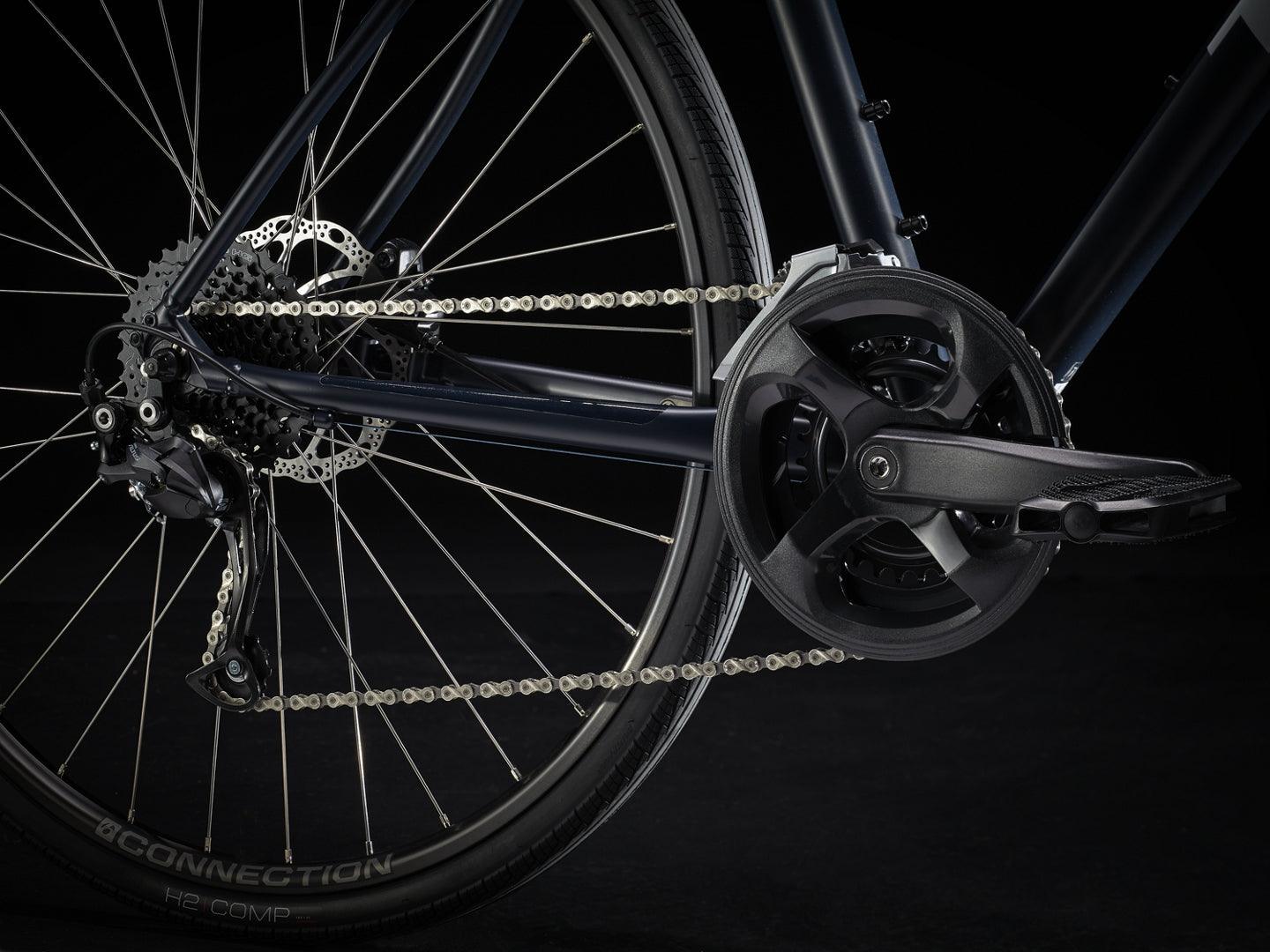 Trek FX 2 Disc (Satin Nautical Navy) | Cycling Gears Hub