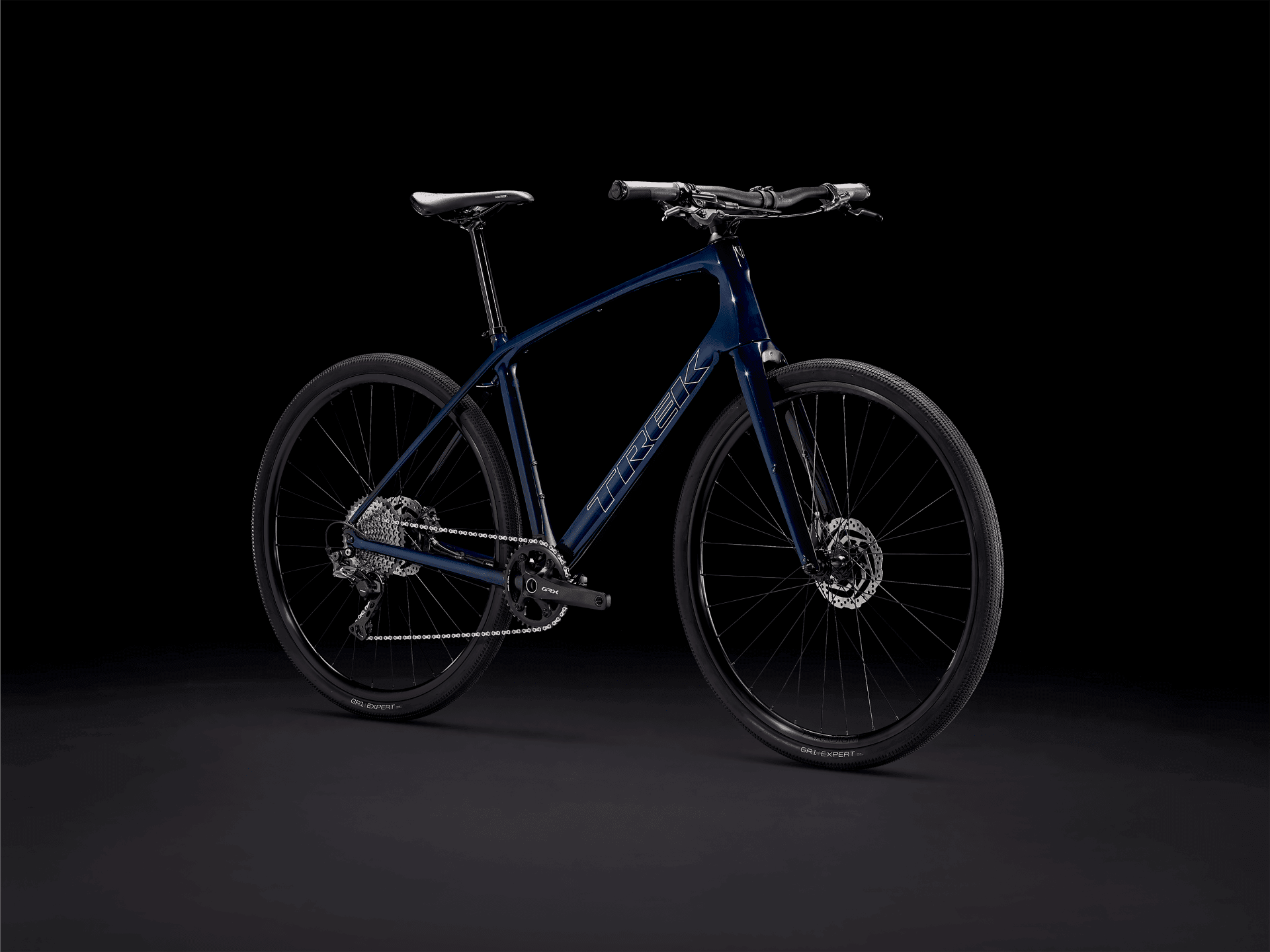 Trek FX Sport 5 (Navy Carbon Smoke) | Cycling Gears Hub