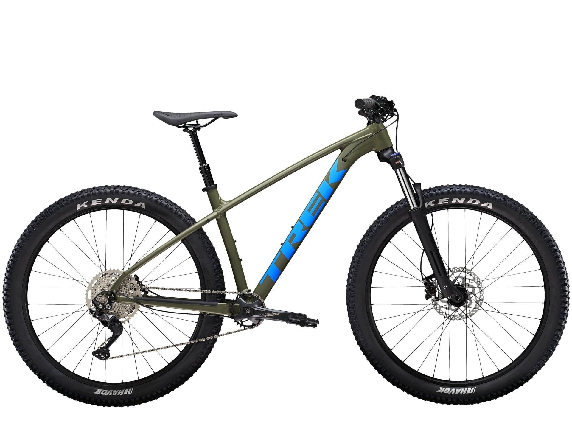 Trek Roscoe 6 (Olive Grey/Waterloo Blue) | Cycling Gears Hub