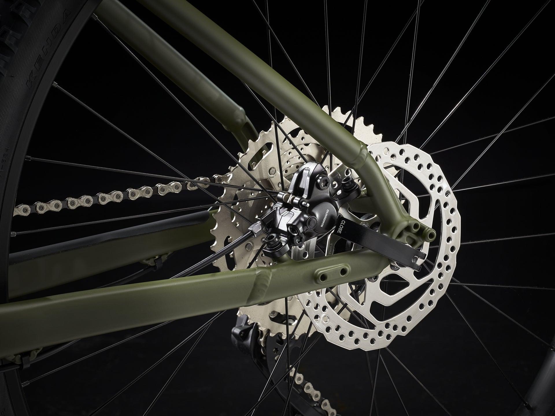 Trek Roscoe 6 (Olive Grey/Waterloo Blue) | Cycling Gears Hub