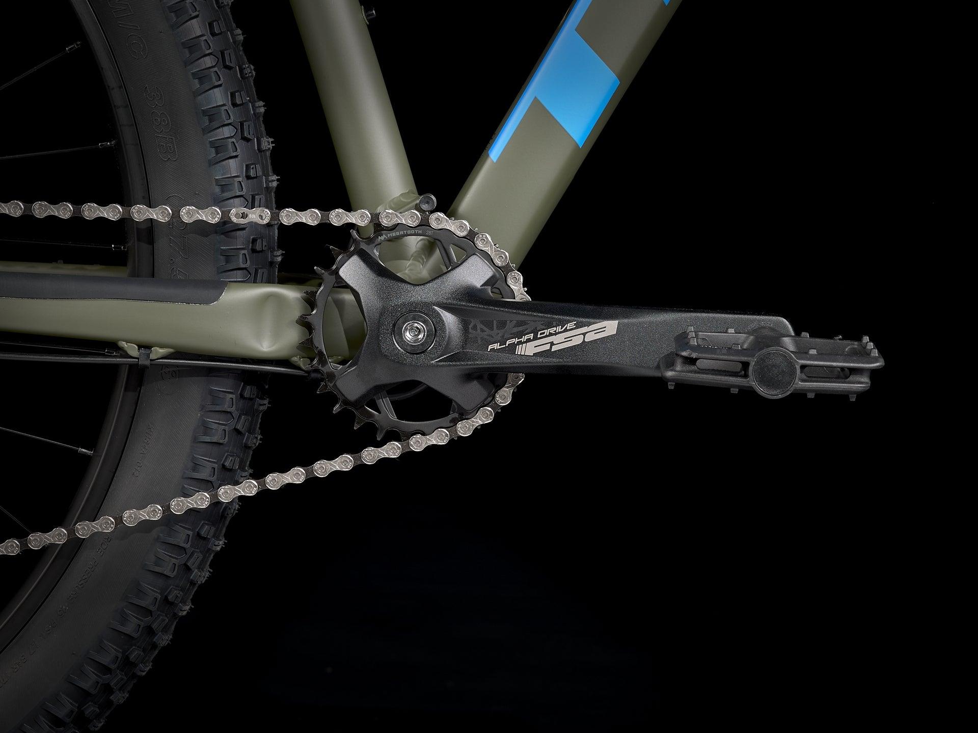 Trek Roscoe 6 (Olive Grey/Waterloo Blue) | Cycling Gears Hub