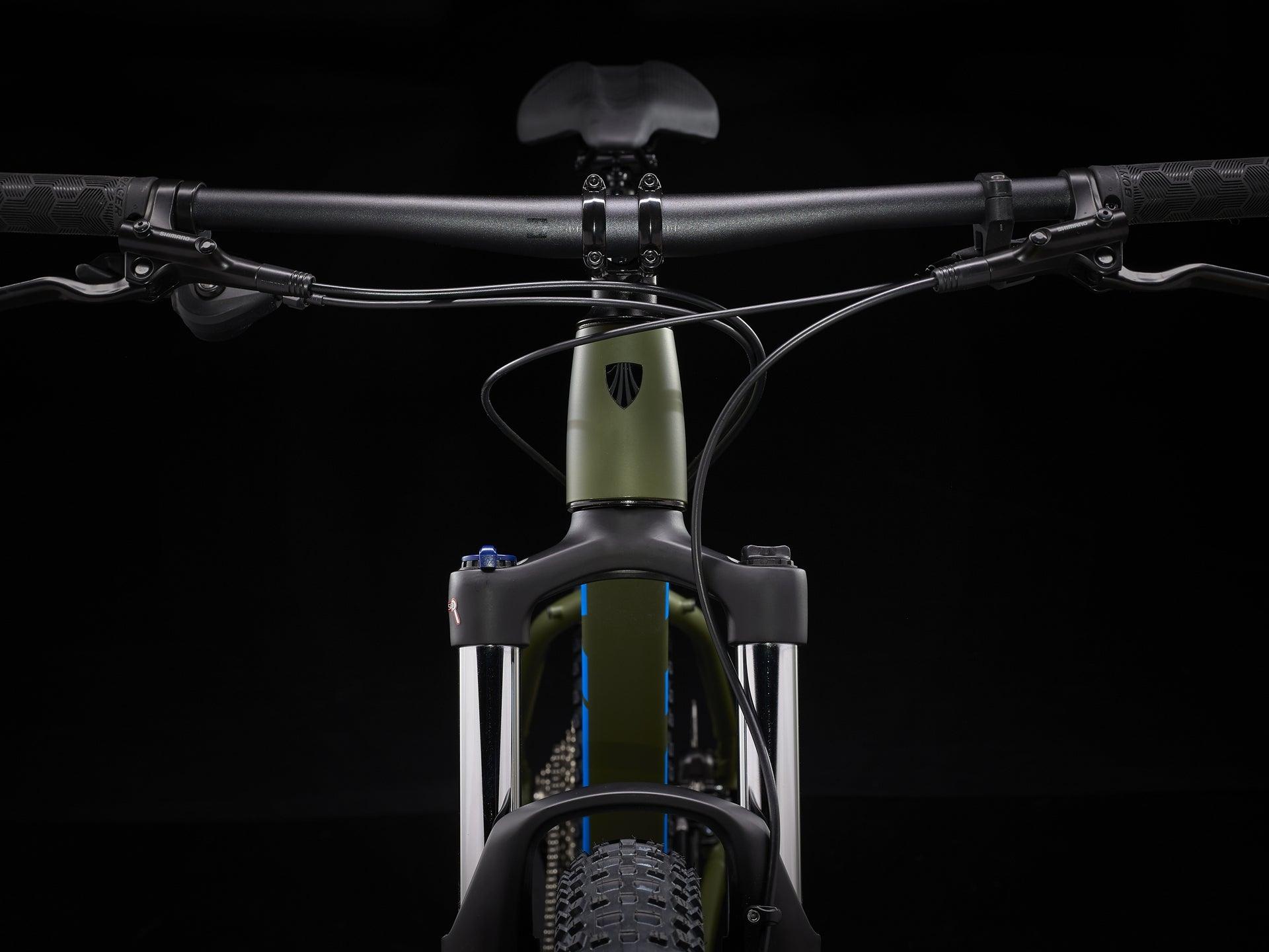 Trek Roscoe 6 (Olive Grey/Waterloo Blue) | Cycling Gears Hub
