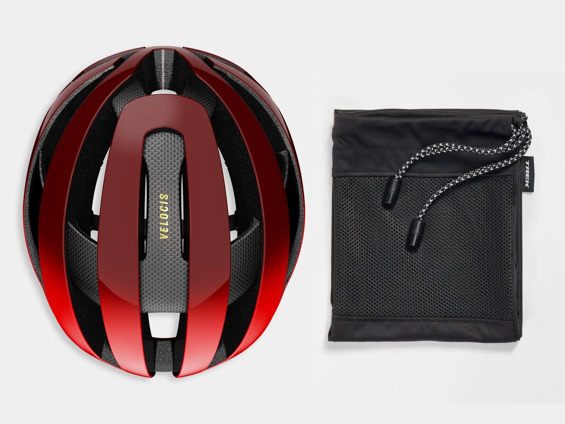 Trek Velocis MIPS Road Cycling Helmet (Viper Red/Cobra Blood) | Cycling Gears Hub