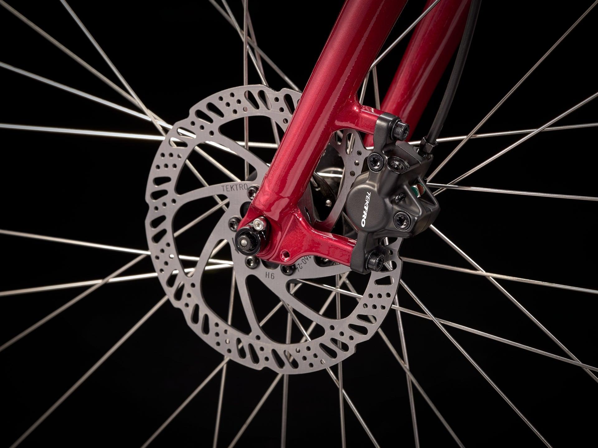 Trek Verve 2 Disc Hybrid (Rage Red) | Cycling Gears Hub