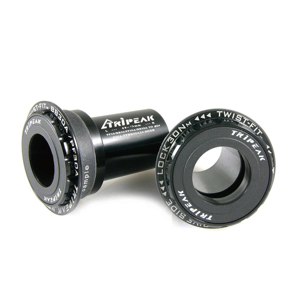 Tripeak 4 in 1 BB30/PF30 Bottom Bracket (Black) | Cycling Gears Hub