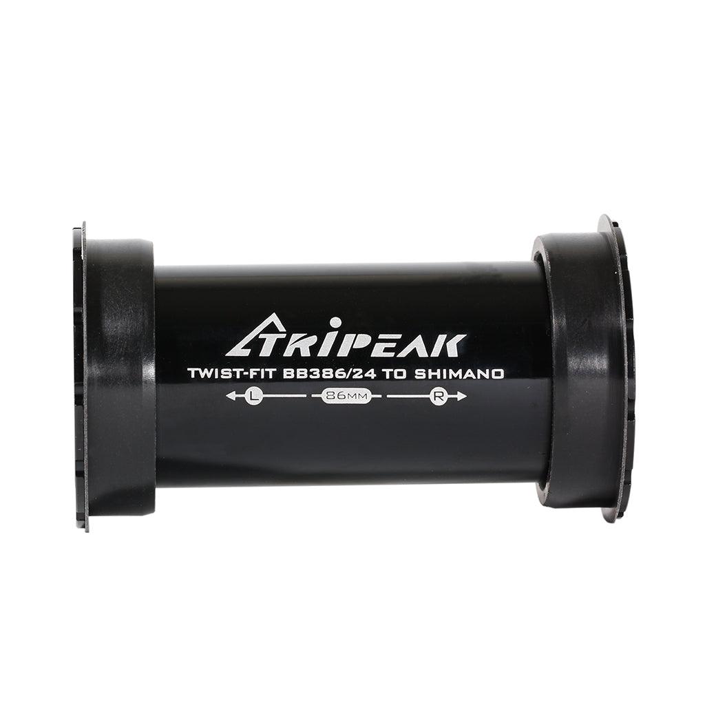 Tripeak BB386 Pressfit Bottom Bracket (Black) | Cycling Gears Hub