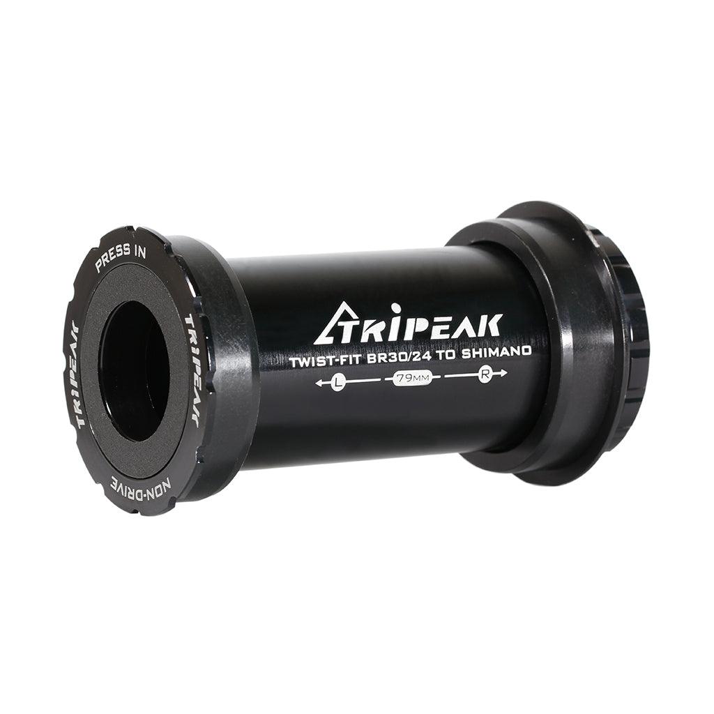 Tripeak BB65 Twist Fit Bottom Bracket (Black) | Cycling Gears Hub
