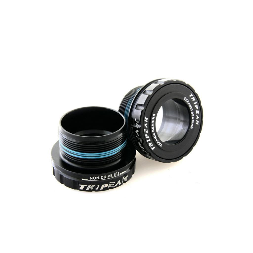 Tripeak BSA Threaded Ceramic 68mm Bottom Bracket (Black) | Cycling Gears Hub