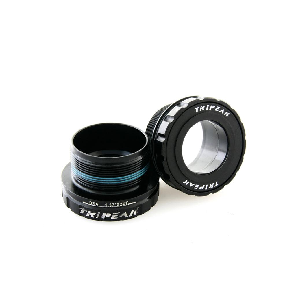 Tripeak Threaded Shimano 68mm Bottom Bracket (Black) | Cycling Gears Hub - Cycling Gears Hub