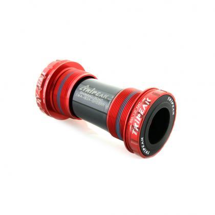 Tripeak Threaded Shimano 68mm Bottom Bracket (Red) | Cycling Gears Hub