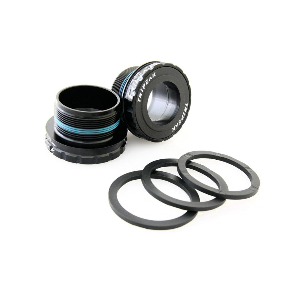 Tripeak Threaded Shimano 68mm/73mm Bottom Bracket (Black) | Cycling Gears Hub