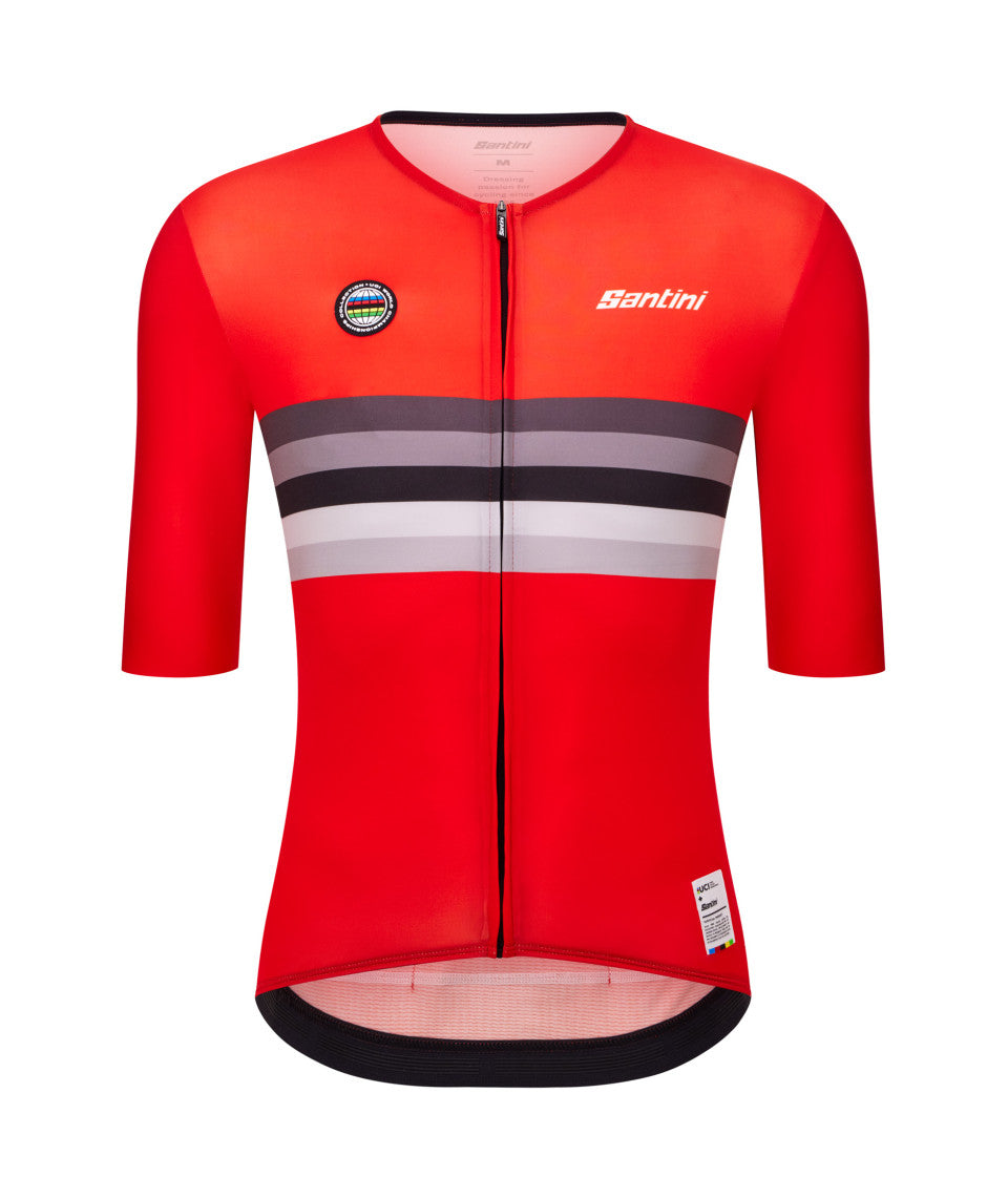 Santini UCI World Champion Unisex Cycling Jersey (Switzerland) | Cycling Gears Hub
