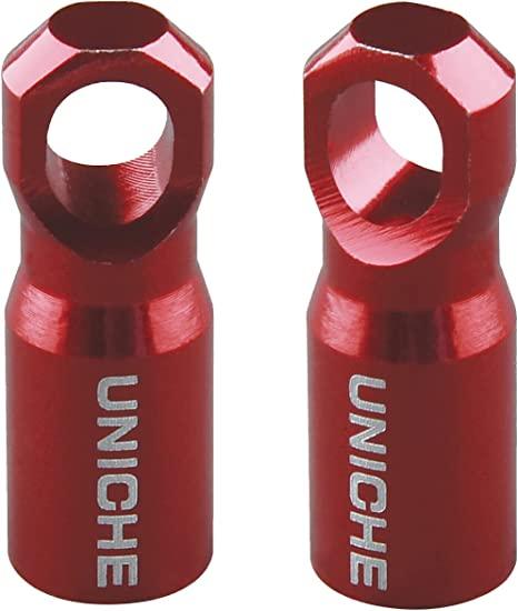 Uniche Bike Presta Valve Core Remover Cap (Red) | Cycling Gears Hub