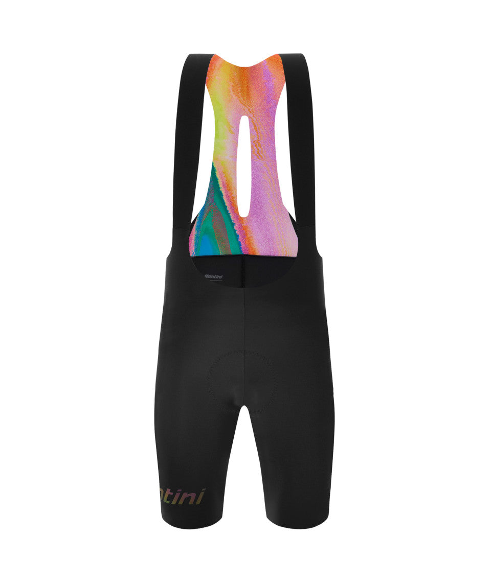 Santini Unico Edge Men's Cycling Bibshorts (Black) | Cycling Gears Hub