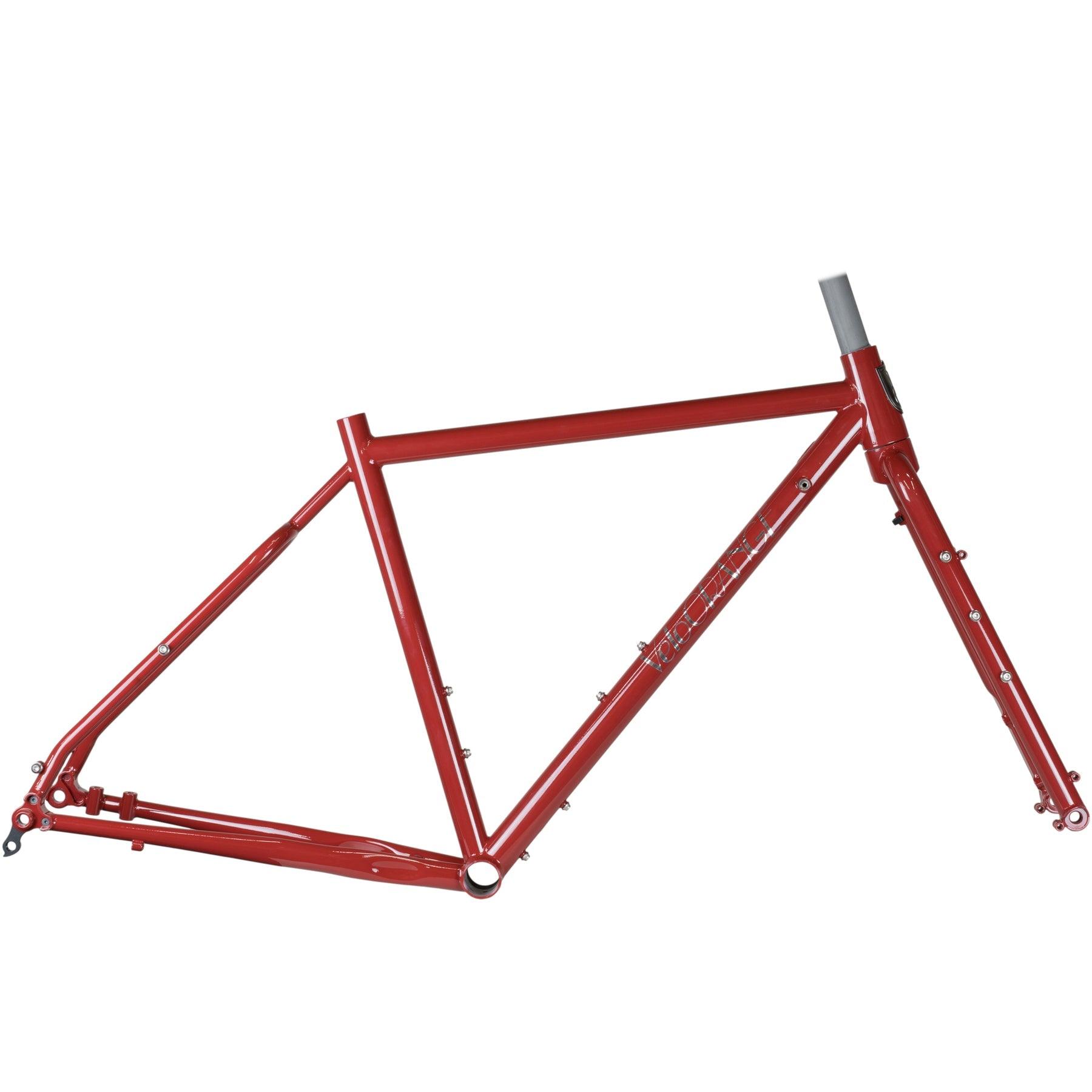 Velo Orange Pass Hunter Frameset (Burgundy) | Cycling Gears Hub