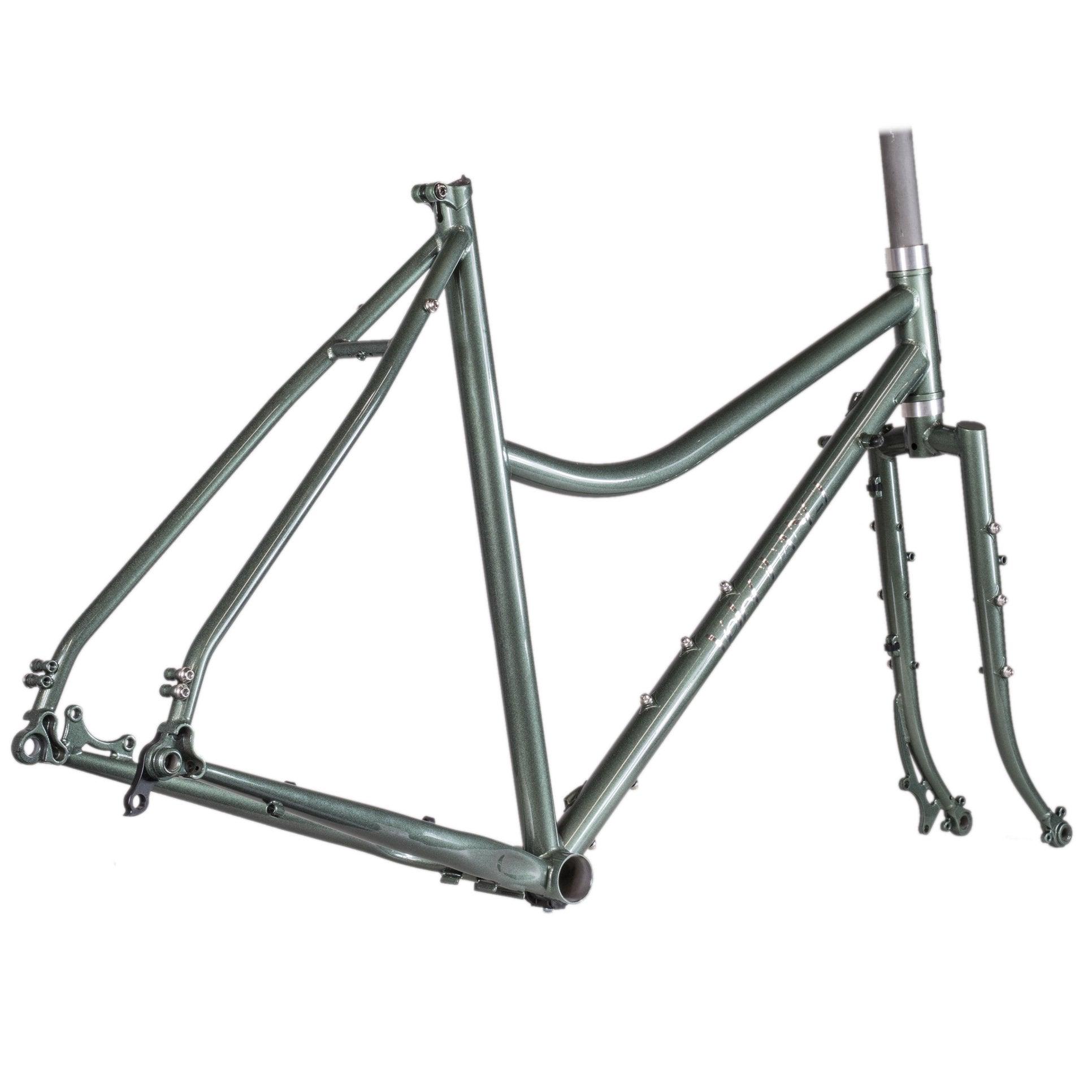 Velo Orange Polyvalent Low Kicker Frameset (Sage Metallic) | Cycling Gears Hub
