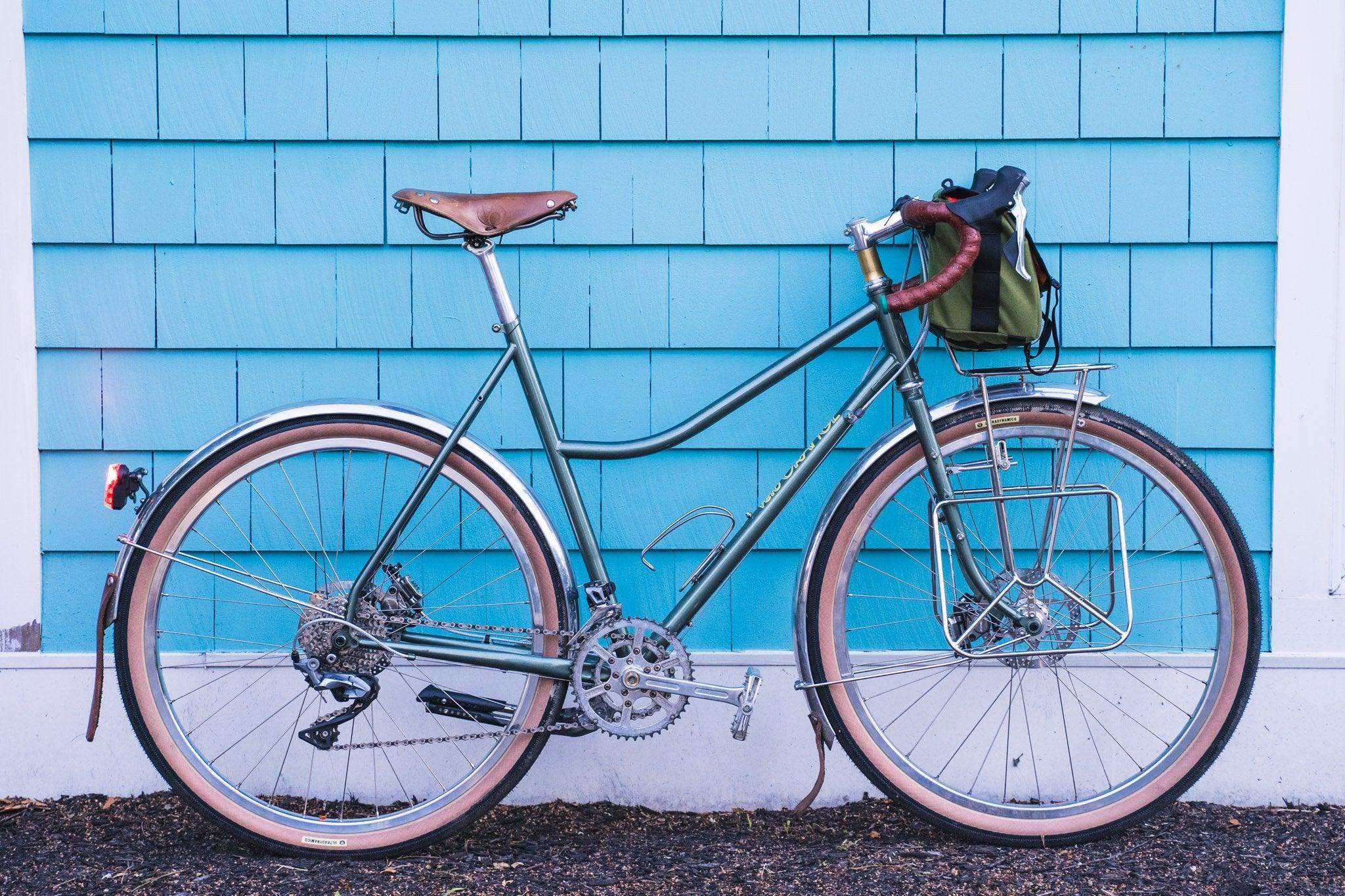 Velo Orange Polyvalent Low Kicker Frameset (Sage Metallic) | Cycling Gears Hub