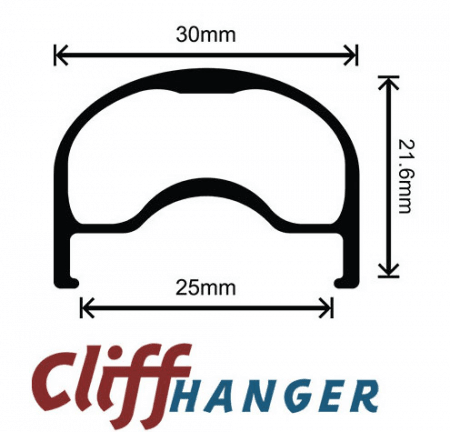 Velocity Cliffhanger Non - MSW 27.5" Disc Brake Rims (Black) | Cycling Gears Hub - Cycling Gears Hub