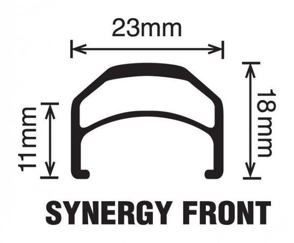 Velocity Synergy Non - MSW 27.5" Disc Brake Rims (Black) | Cycling Gears Hub - Cycling Gears Hub
