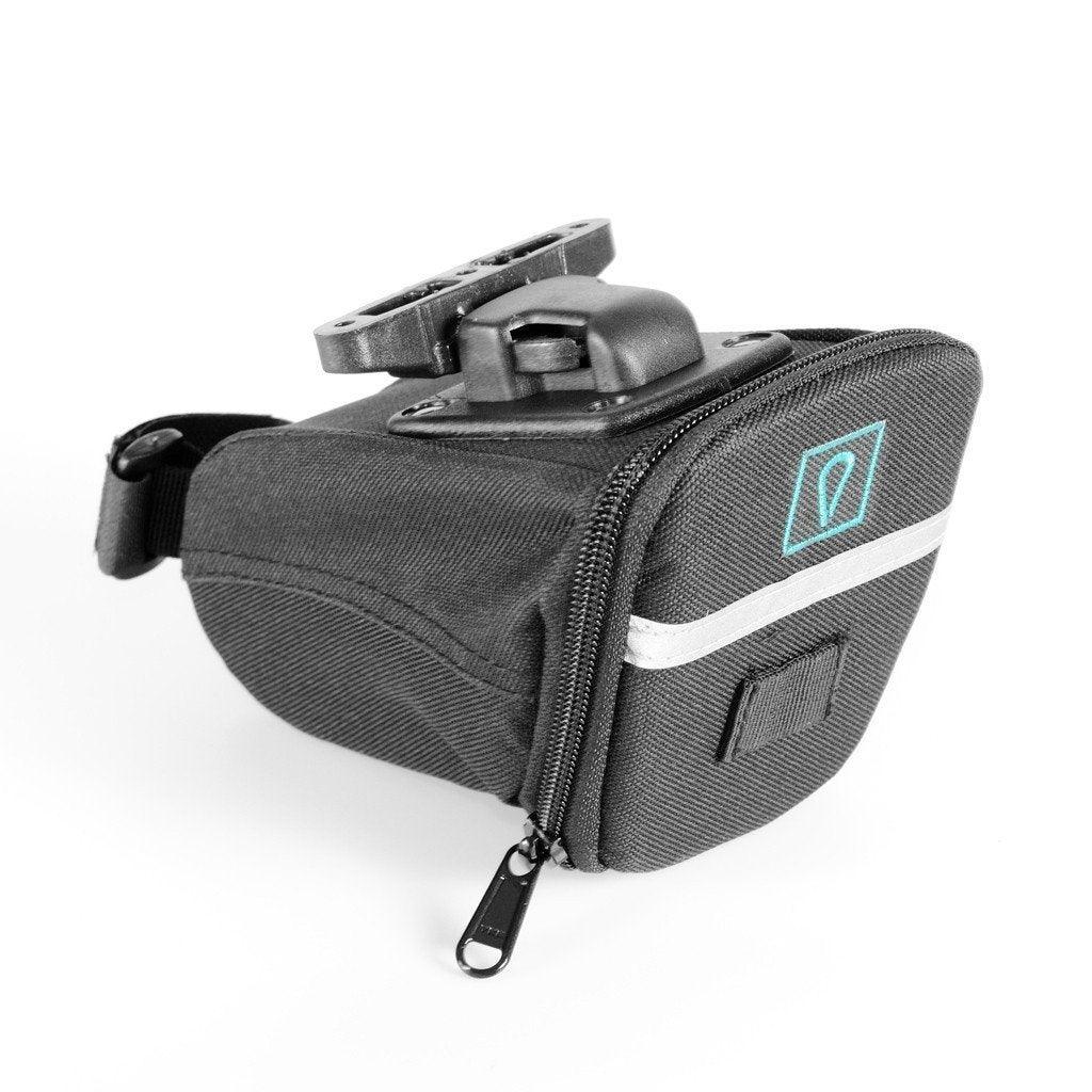 Vincita Alien Stash Pack Saddle Bag - Strap Fixing (Black) | Cycling Gears Hub - Cycling Gears Hub