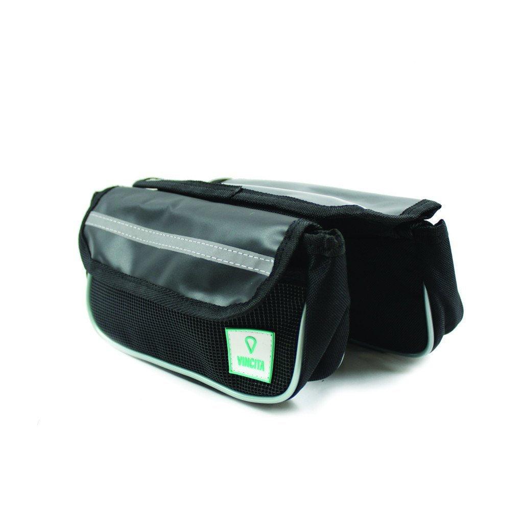 Vincita Top Tube Bag For Smartphone (Black) | Cycling Gears Hub - Cycling Gears Hub