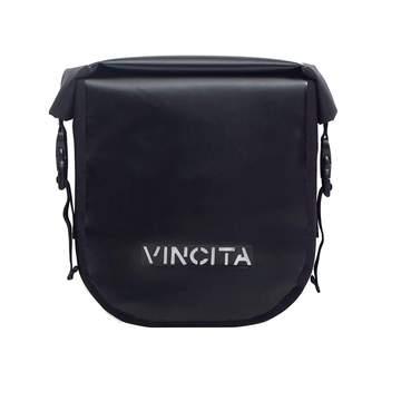 Vincita Waterproof Small Pannier (Black) | Cycling Gears Hub - Cycling Gears Hub