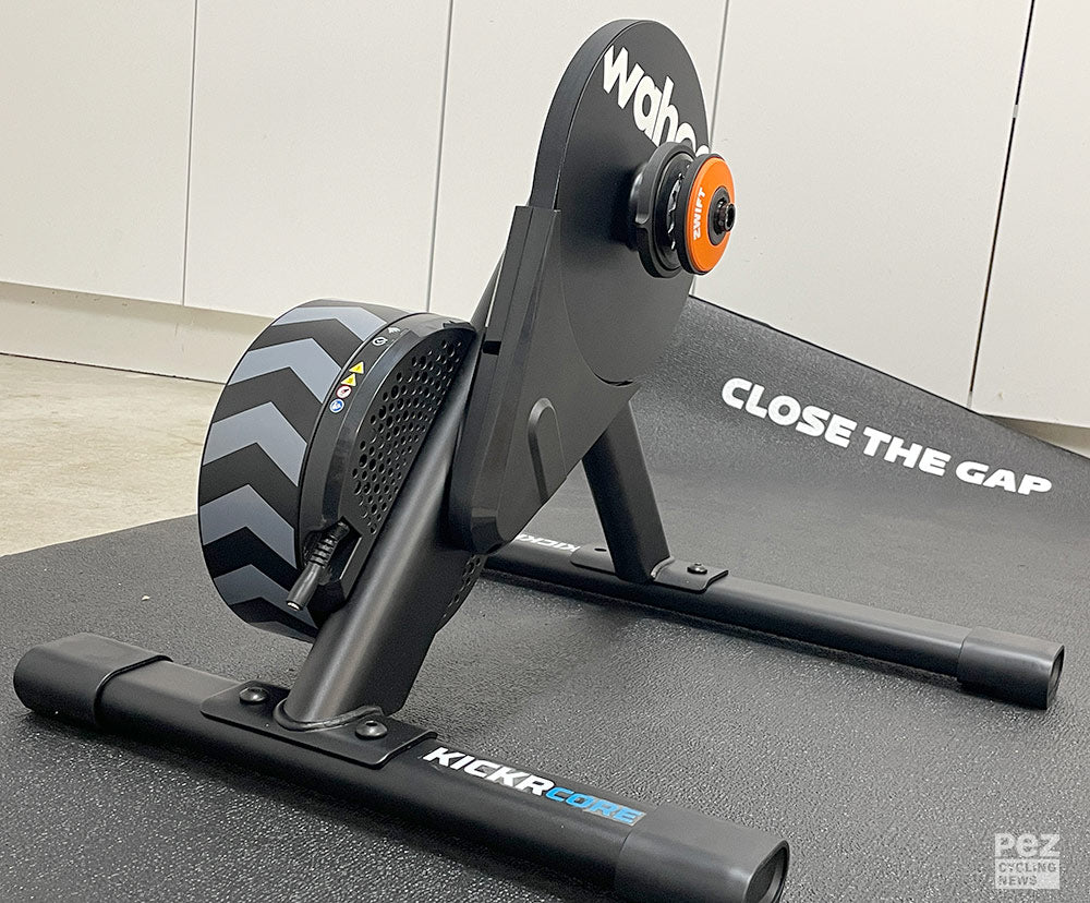 Wahoo KICKR CORE 2 Indoor Smart Trainer with Zwift Cog & Click WiFi Direct Drive Trainer Compatible with 8-13 Speed Bikes