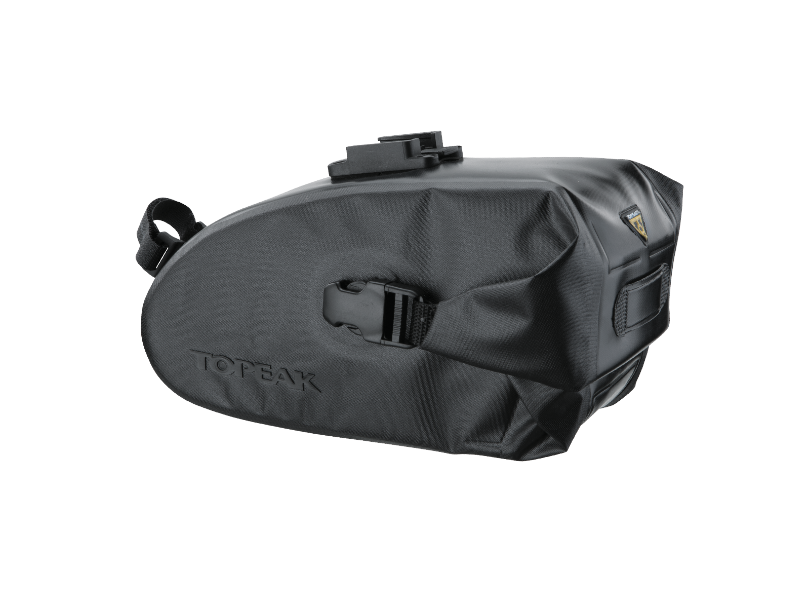 TOPEAK BAG WEDGE DRYBAG WITH STRAPMOUNT MEDIUM / BLACK 1L