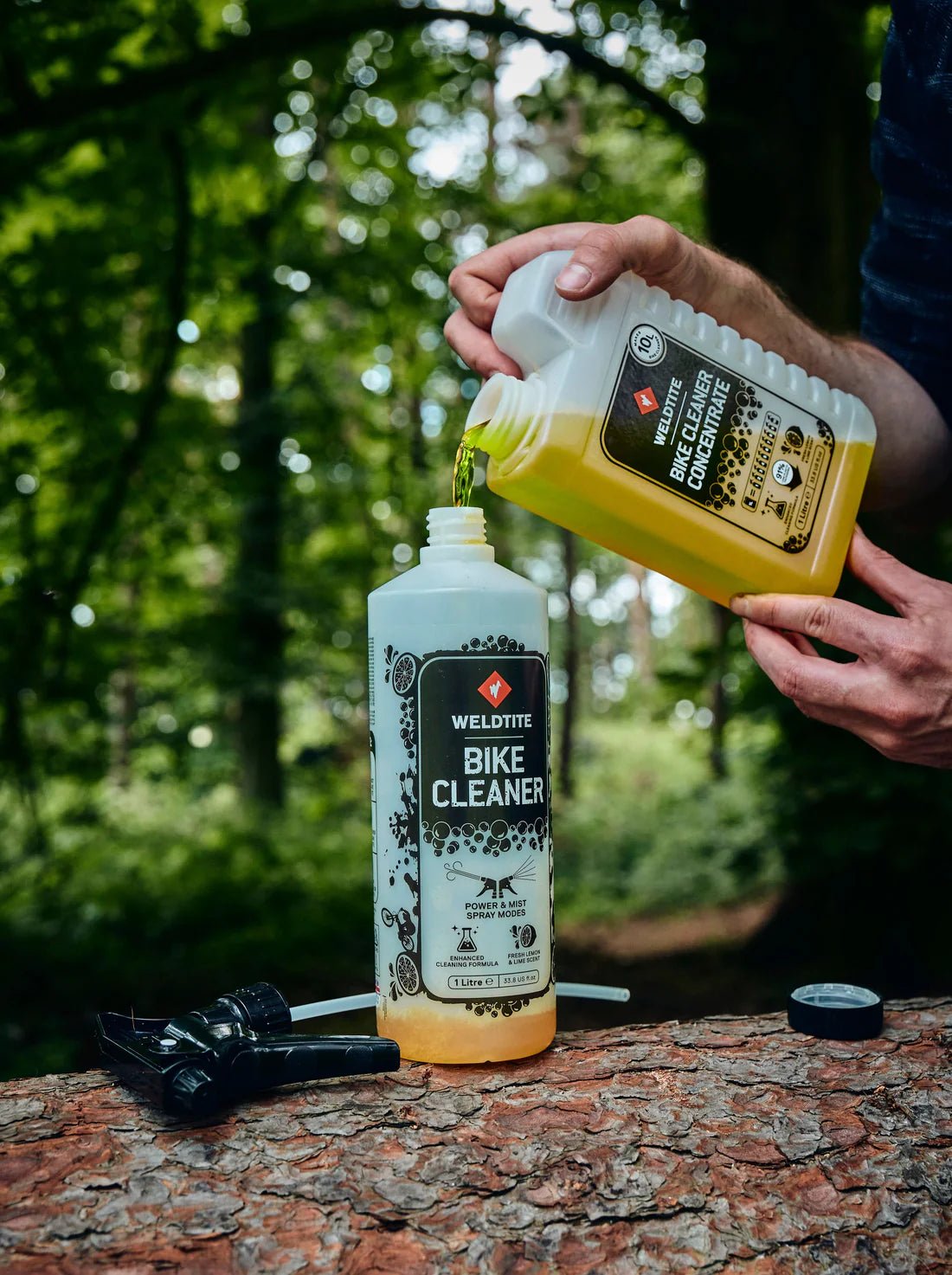 Weldtite Bike Cleaner Concentrate 1L – Makes 10L Eco - Friendly Bike Wash - Cycling Gears Hub