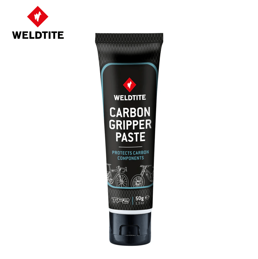 Weldtite Carbon Gripper Paste 100ml – Anti - Slip Carbon Assembly Compound - Cycling Gears Hub