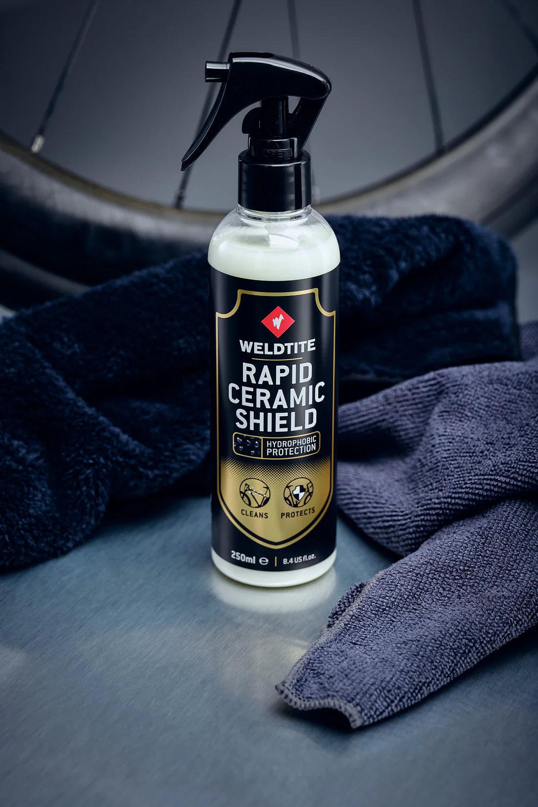 Weldtite Rapid Ceramic Shield – Advanced Bike Frame Protection & Dirt Repellent Spray - Cycling Gears Hub