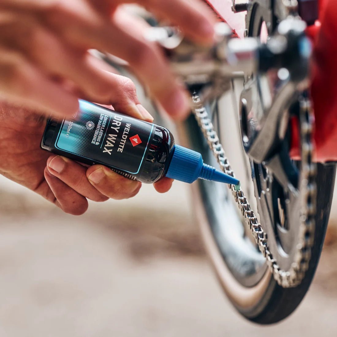 Weldtite TF2 Ultra Dry Chain Wax – 100 ml - Cycling Gears Hub