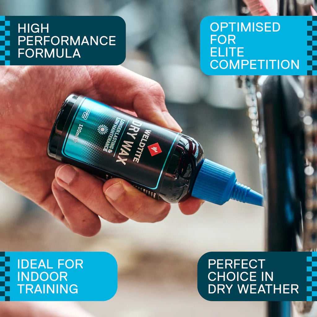 Weldtite TF2 Ultra Dry Chain Wax – 100 ml - Cycling Gears Hub
