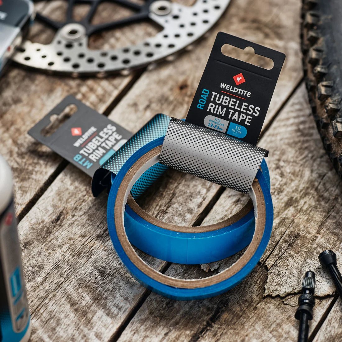 Weldtite Tubeless Road Rim Tape 19 mm × 10 m – Reliable Tubeless Conversion - Cycling Gears Hub