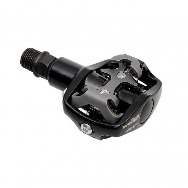 Wellgo WPD823 Clipless Pedals (Black) | Cycling Gears Hub - Cycling Gears Hub