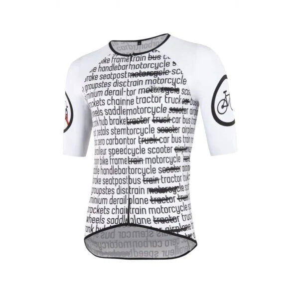 MB Wear Comfort Priority Cycling Jersey – Hand-Drawn Design, Iridescent Finish & YKK Zip (Mid-Season Performance)