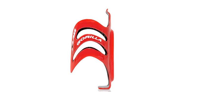 Xlab Gorilla Carbon Cage (Red/Black) | Cycling Gears Hub - Cycling Gears Hub