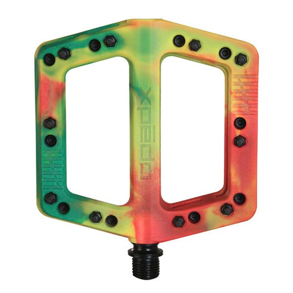 Xpedo Felix Flat Pedal (Rasta) | Cycling Gears Hub - Cycling Gears Hub
