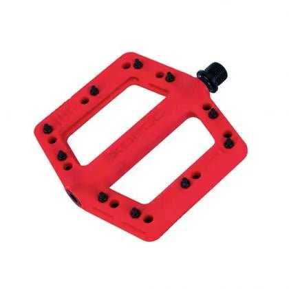 Xpedo Felix Flat Pedal (Red) | Cycling Gears Hub - Cycling Gears Hub