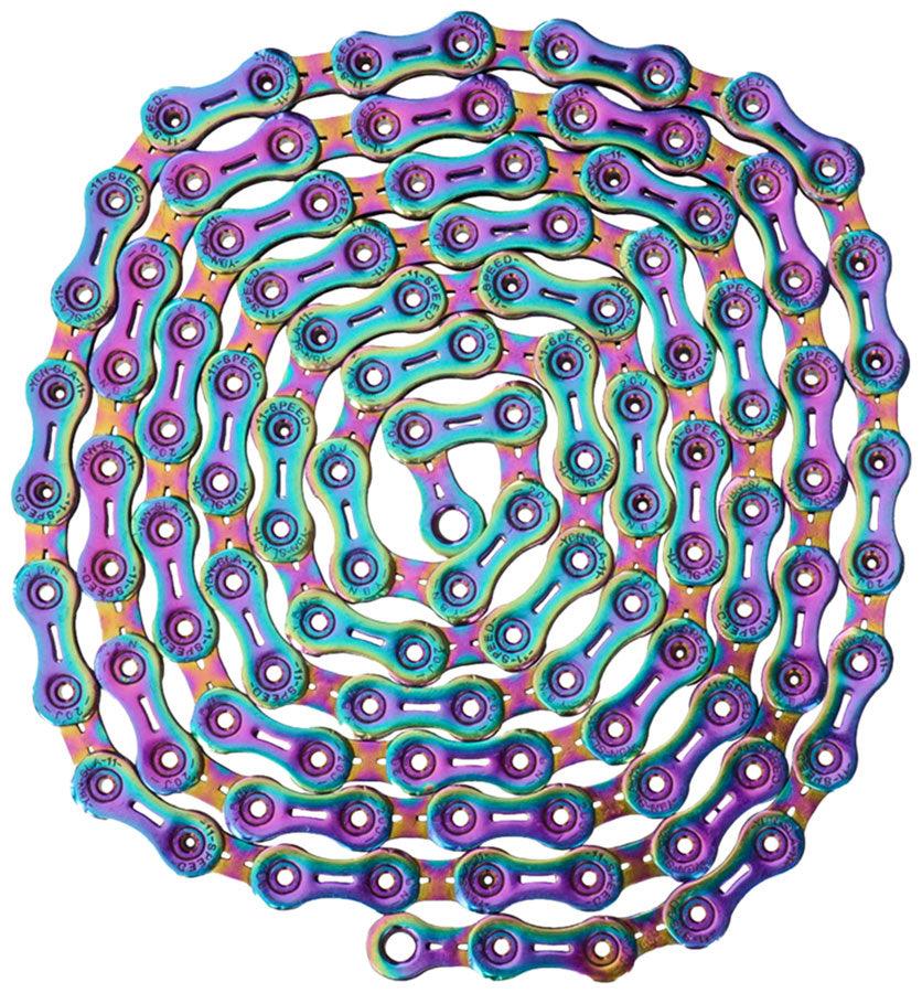 YBN 11 Speed Chain (Rainbow) | Cycling Gears Hub - Cycling Gears Hub