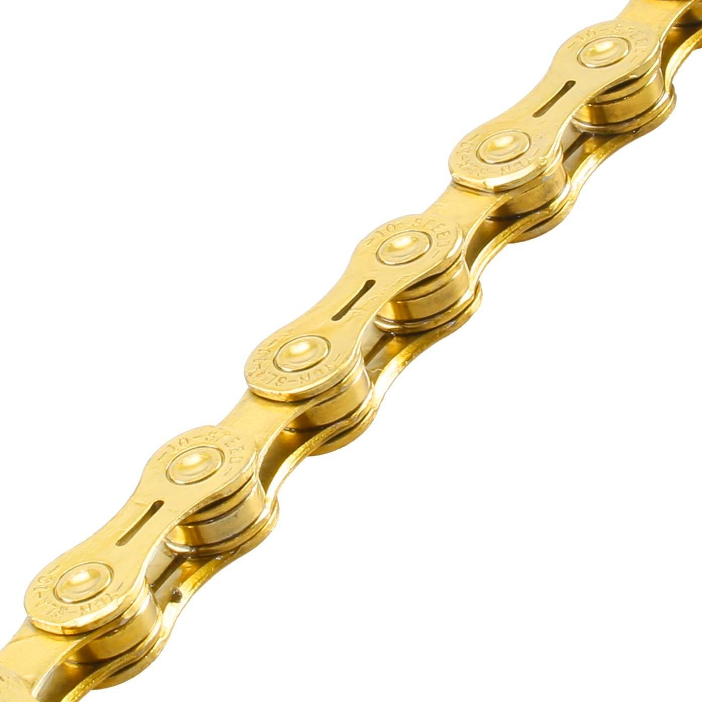 YBN TIG 10 Speed Chain (Gold) | Cycling Gears Hub - Cycling Gears Hub