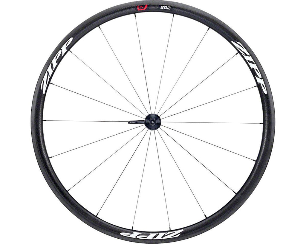 Zipp 202 Firecrest Carbon Tubeless Rim Brake Wheel - Shimano/Sram (White Decal) | Cycling Gears Hub - Cycling Gears Hub