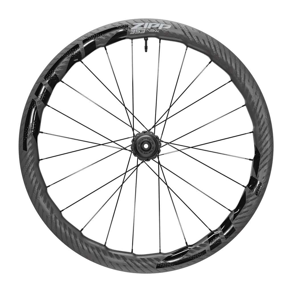 Zipp 353 NSW Carbon Tubeless Disc Brake Wheel - Shimano/Sram (Black) | Cycling Gears Hub - Cycling Gears Hub