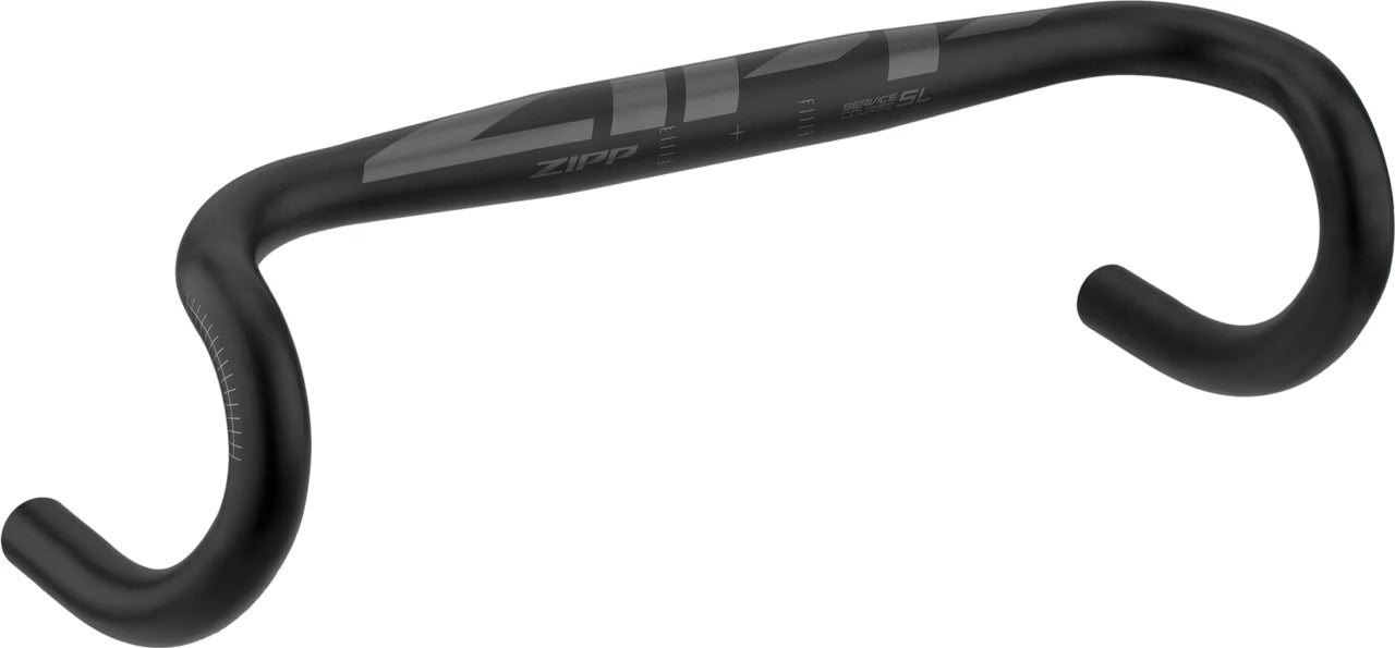 Zipp Service Course Drop Handlebar (Matte Black) | Cycling Gears Hub - Cycling Gears Hub