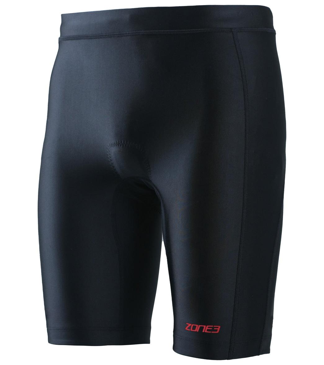 Zone 3 Activate Men's Triathlon Shorts (Black) | Cycling Gears Hub